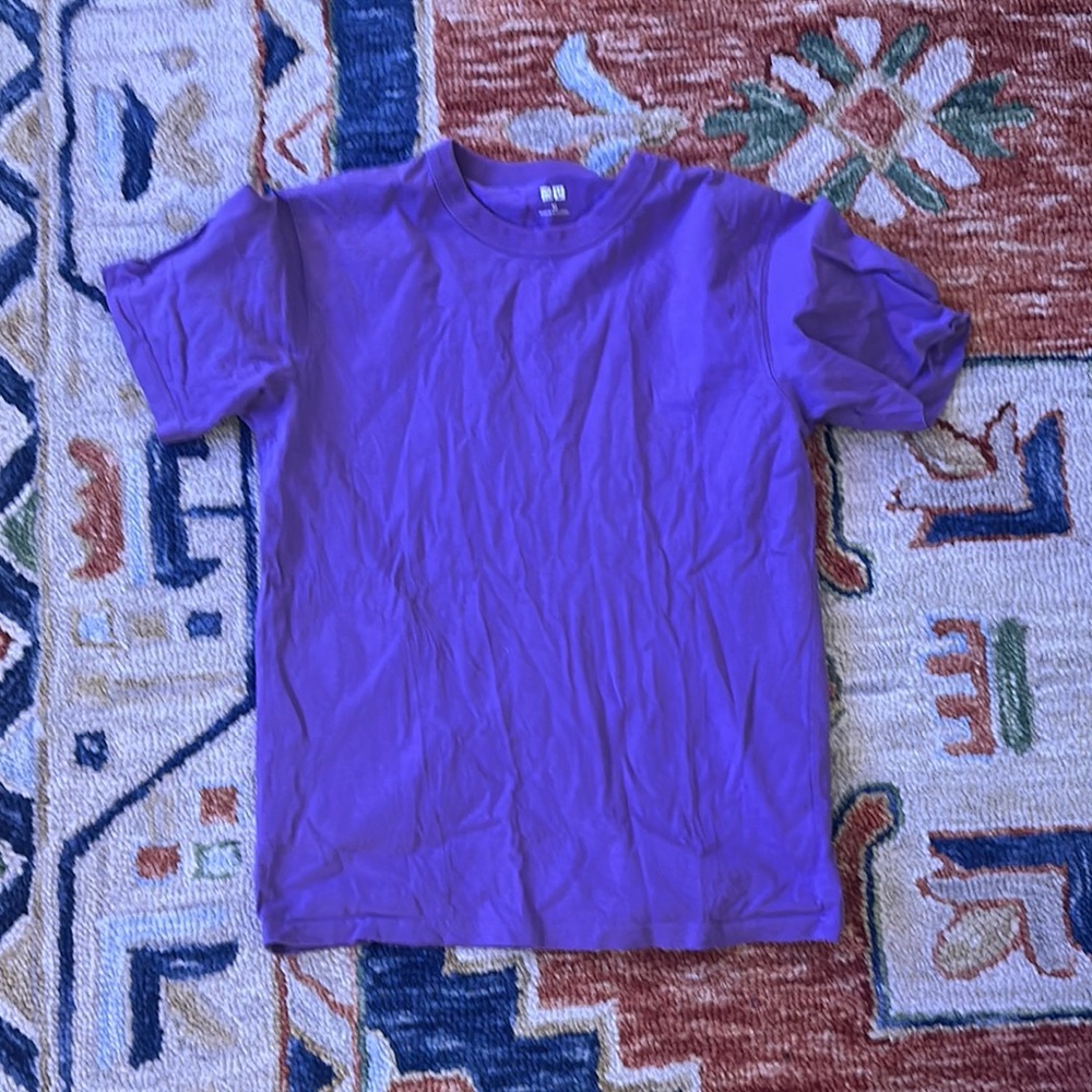 Uniqlo U Purple T-Shirt